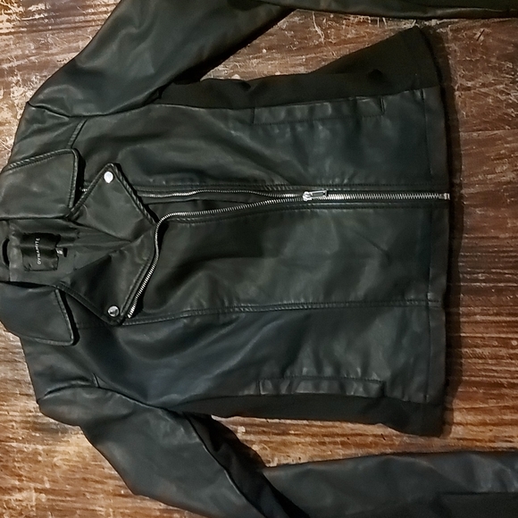 Dynamite Faux Leather Jacket